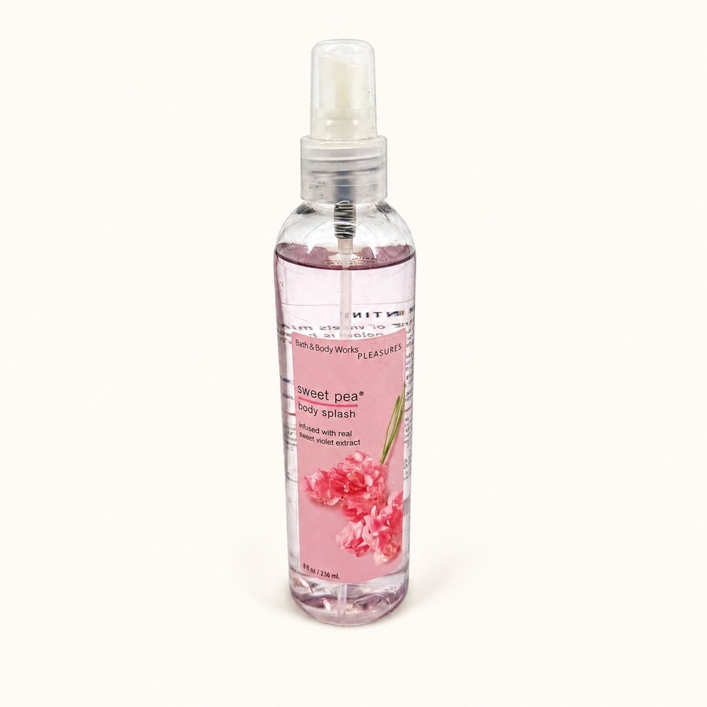 Bath & Body Works Pleasures Sweet Pea Body Splash 8oz / 236 ml Original RARE